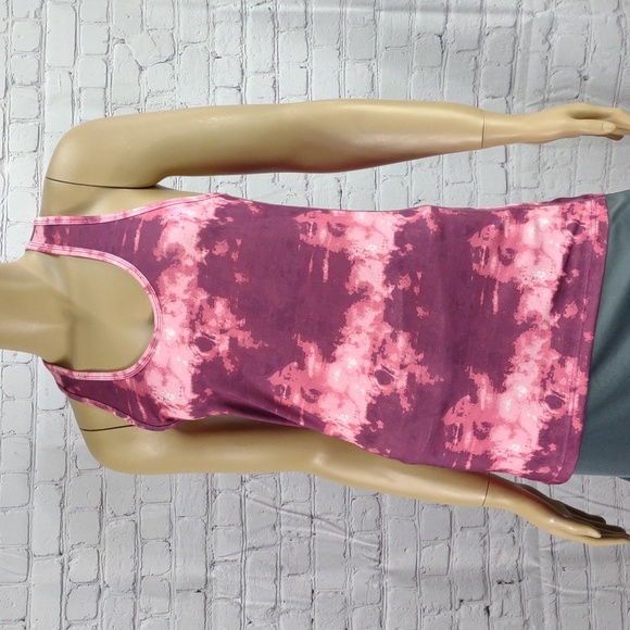 Inner Spirit size Medium Pink & purple tie-dye Racerback Athletic Sports Top - Picture 9 of 9